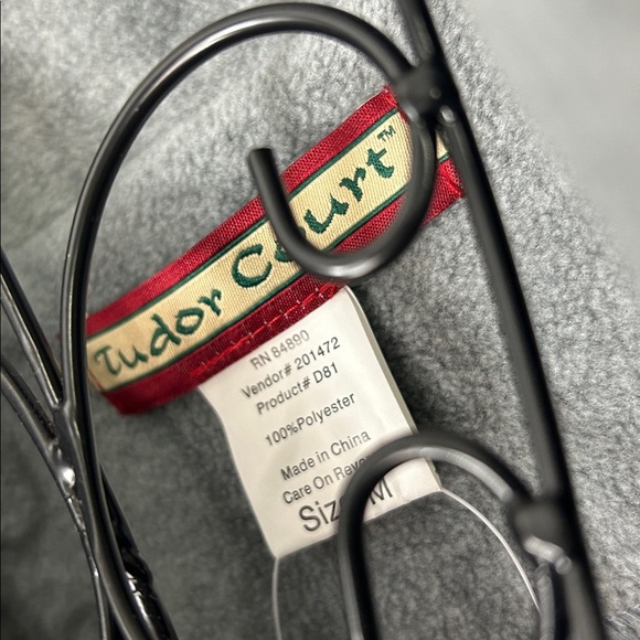 Tudor Court Gray Button-Up Coat with Pockets - Picture 6 of 13